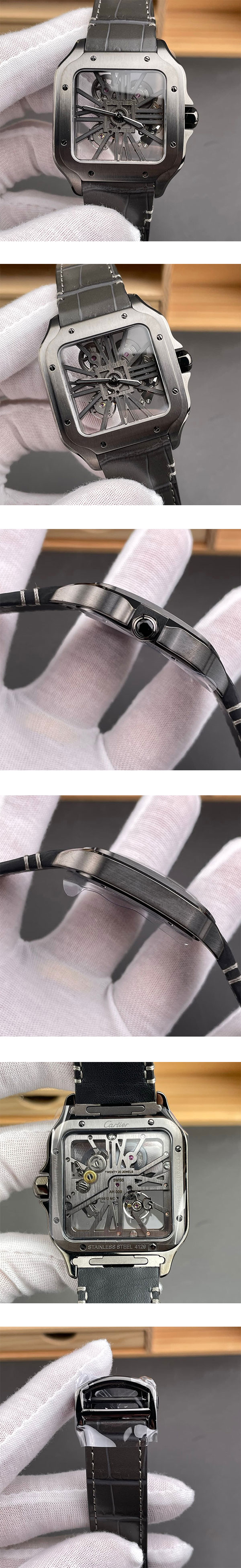 【RF工場 カルティエコピー時計】サントス ドゥ カルティエWHSA0009 贈り物に最適